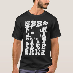 Camiseta Skateboard Retro Boarder Stunt S