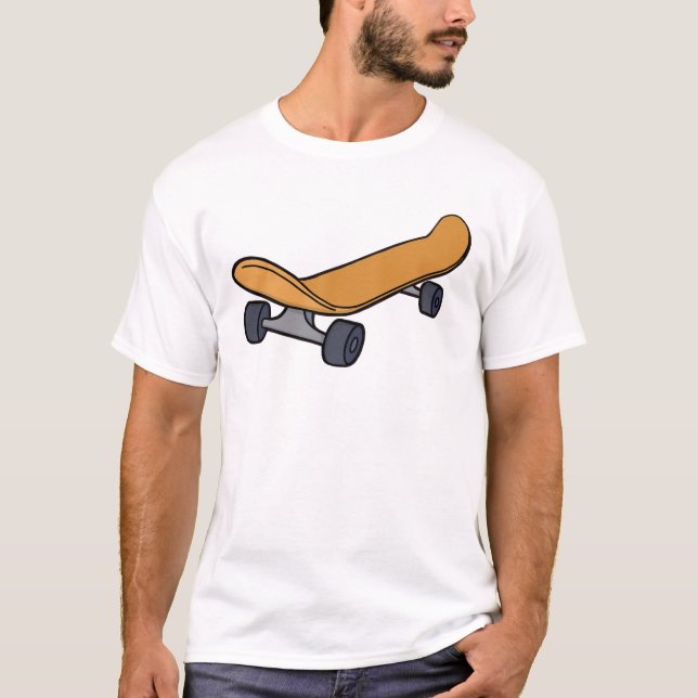 Camiseta Skateboard Retro Vintage (Frente)