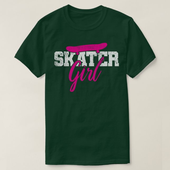 Camiseta Skateboard Skateboarder Skater (Frente do Design)