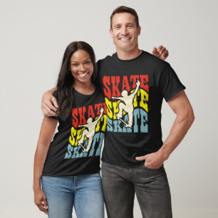 Camiseta Skateboard Skateboarding Presente Retro para Skate