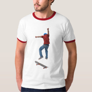 Camiseta Skateboarder Consiga Alguma Ação Aérea Kulcha Art