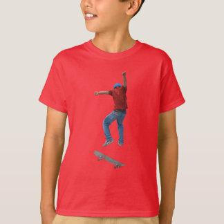Camiseta Skateboarder Consiga Alguma Ação Aérea Kulcha Art