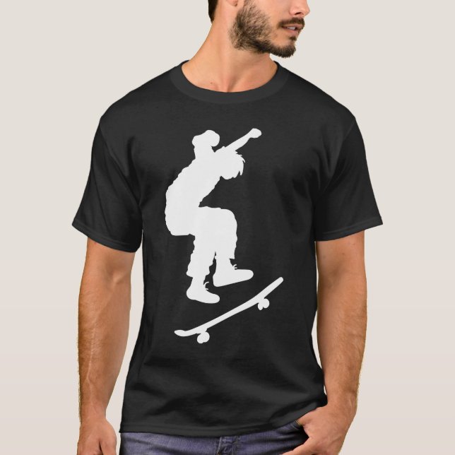 Camiseta Skateboarder Idea Skateboard (Frente)