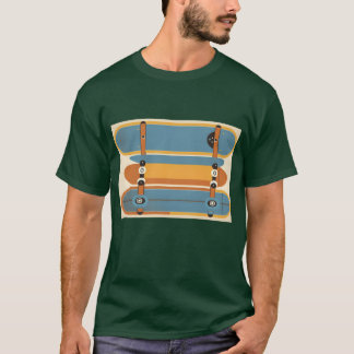 Camiseta Skateboarder Retro Design vintage dos anos 80 e 90