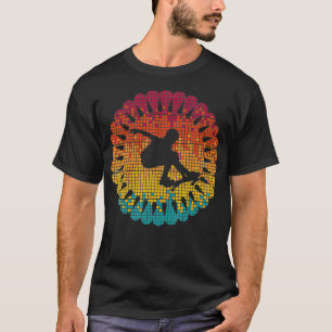 Camiseta Skateboarder Retro Skateboarding Antigo