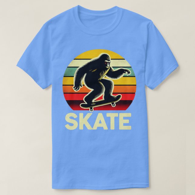 Camiseta Skateboarder Retro Vintage Skateboard (Frente do Design)