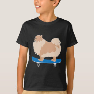 Camiseta Skateboarders Brinquedo Pom Dog Patinando - Skate