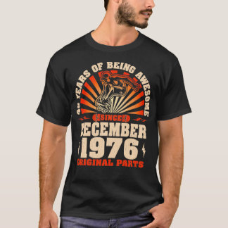 Camiseta Skateboarders de 48 anos Nascer dezembro 1976 48