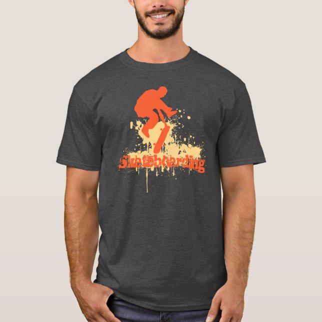 Camiseta Skateboarding (Frente)