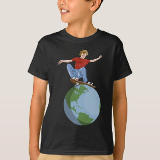 Camiseta Skateboarding World