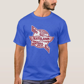 Camiseta Skateland Ventura Califórnia Pista de Patinação Vi