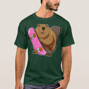 Camiseta skater Beaver