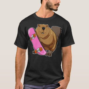 Camiseta skater Beaver