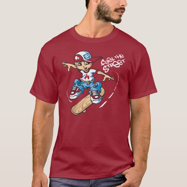 Camiseta Skater boy and flip (Frente)