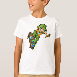 Camiseta Skater boy and sunhat