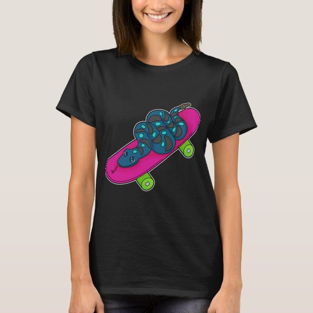 Camiseta skater cobra (Frente)
