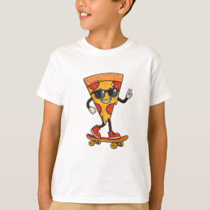 Camiseta Skater de Pizza Legal