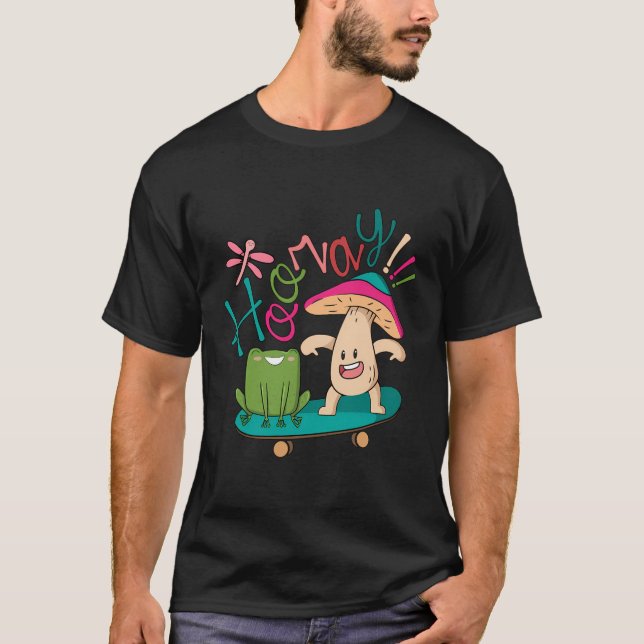 Camiseta Skater de Sapo Funky (Frente)