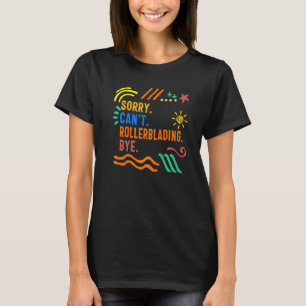 Camiseta Skater Girl Rollerblading Skate Roller Rol