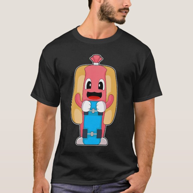 Camiseta Skater Hotdog (Frente)