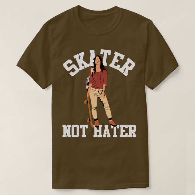 Camiseta Skater Não Hater (Frente do Design)