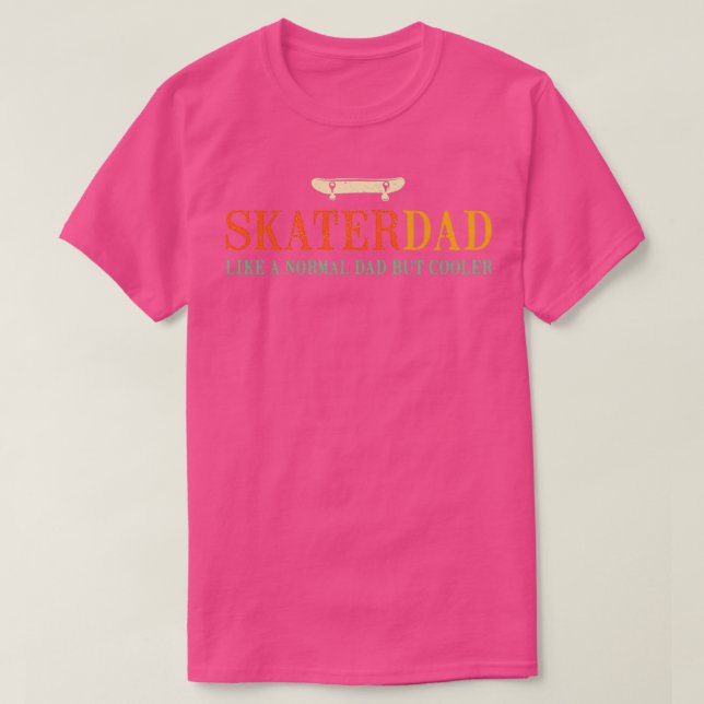 Camiseta Skater Pai Pai Skateboard Gifs Skater Skateboa (Frente do Design)