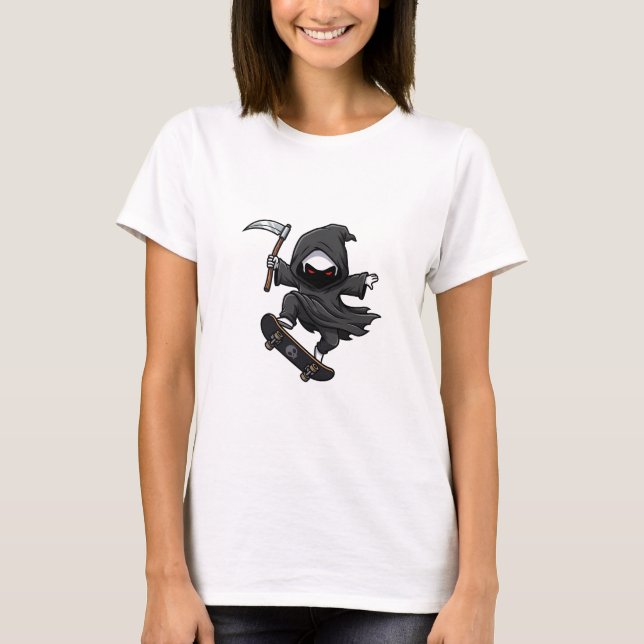 Camiseta Skater Reaper (Frente)