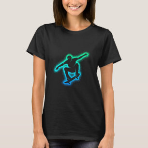 Camiseta Skater Skateboard Skateboarder Homens Crianças Men