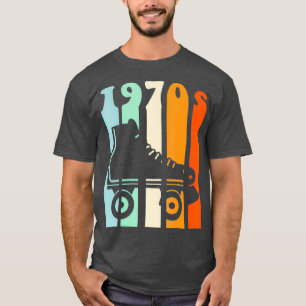Camiseta skates de cilindro dos anos 70 Shirt Vintage and R