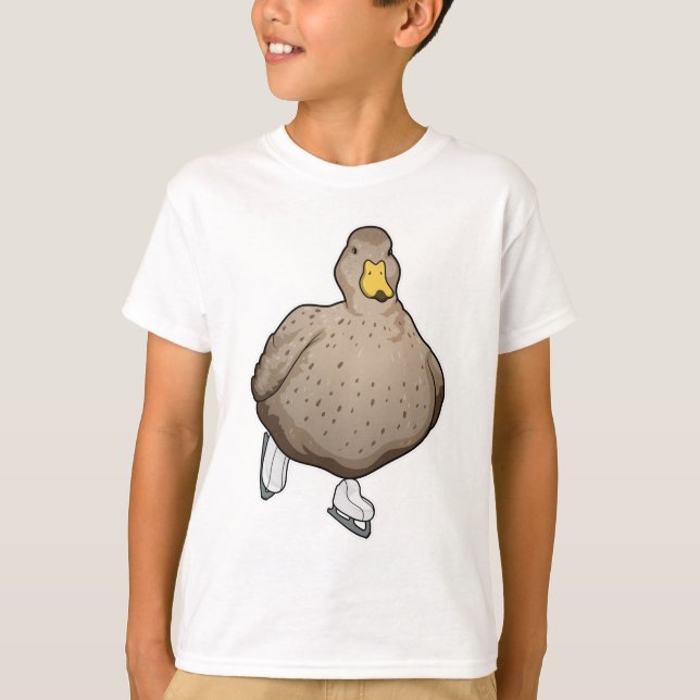 Camiseta Skates de gelo com gelo (Frente)
