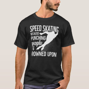 Camiseta Skates De Patinação Rápida Traçado Por Patinador D