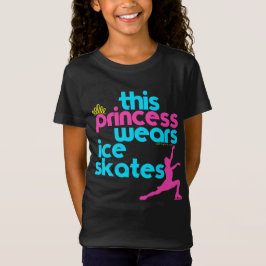 Camiseta Skates deste gelo da princesa Vestir-se - Golly