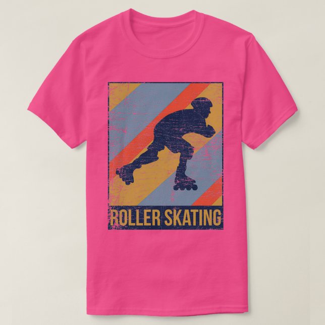 Camiseta Skates do cilindro (Frente do Design)