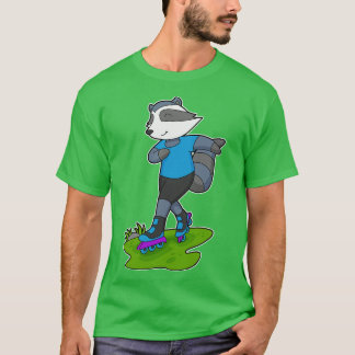 Camiseta Skates do cilindro de patinação em linha racon