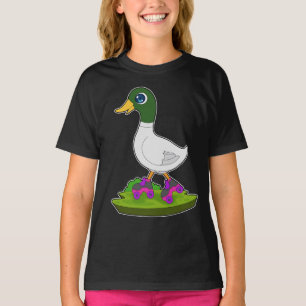 Camiseta Skates do cilindro de skate em linha Duck