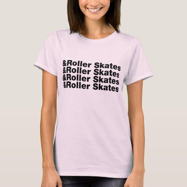 Camiseta skates do & Roller (Frente)