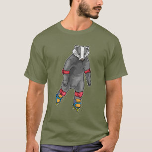 Camiseta Skates em linha de skate emblemática