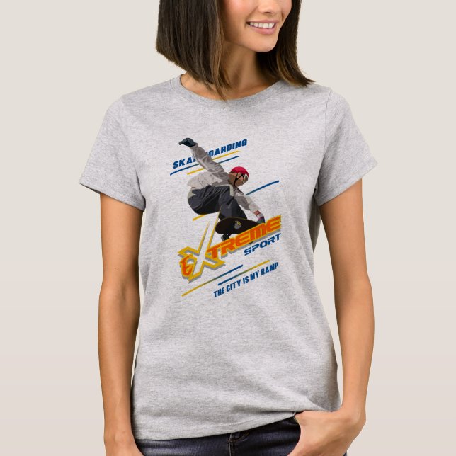 Camiseta Skates | Mulheres (Frente)