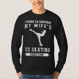 Camiseta Skating for Laughs: Tee Vício de Pé-Gelo!