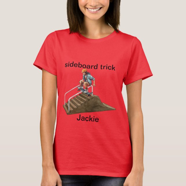 Camiseta skatista (Frente)