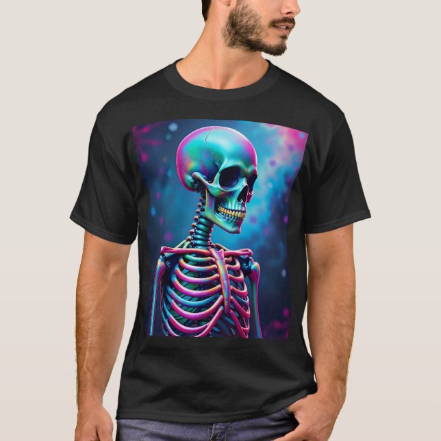 Camiseta skeleton (Frente)