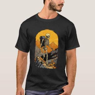 Camiseta Skeleton Adventures Outdoor Mountain Nature Skelet