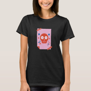 Camiseta Skeleton Artes Artesanatos Criatividade artesanal