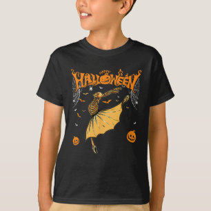 Camiseta Skeleton Ballerinas Balé Dance Cute Halloween Co