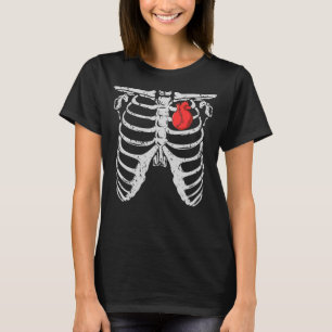 Camiseta Skeleton Baseball Player Kids Beball Halloween