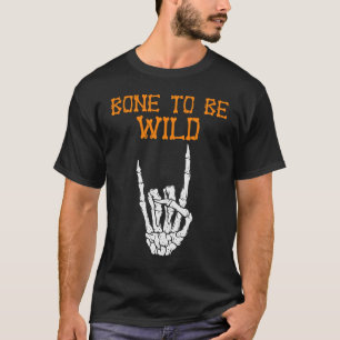 Camiseta Skeleton Bone Para Ser Esperto Halloween