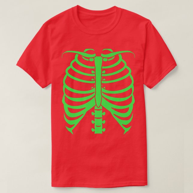 Camiseta Skeleton Cheap Halloween  (Frente do Design)