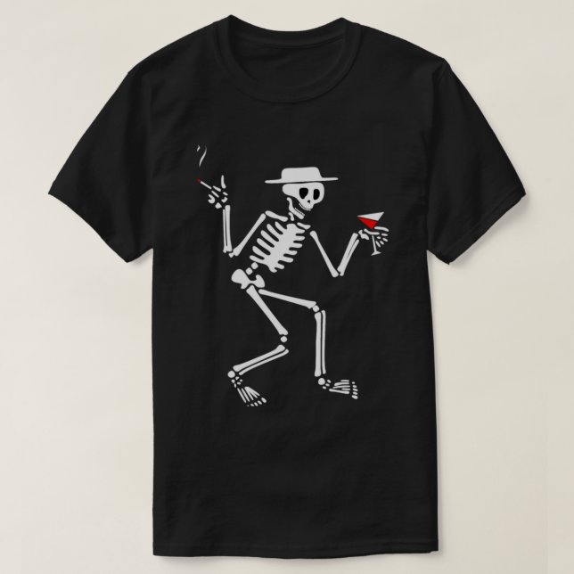 Camiseta Skeleton Classic T-Shirt (Frente do Design)