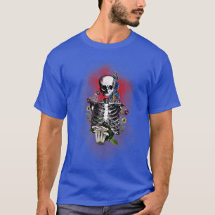 Camiseta Skeleton Cottagecore Fairy Grunge Fairycore Y2K Ae