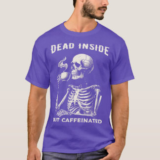 Camiseta Skeleton Drink Coffee